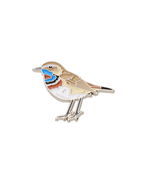 Pin badge Bluethroat